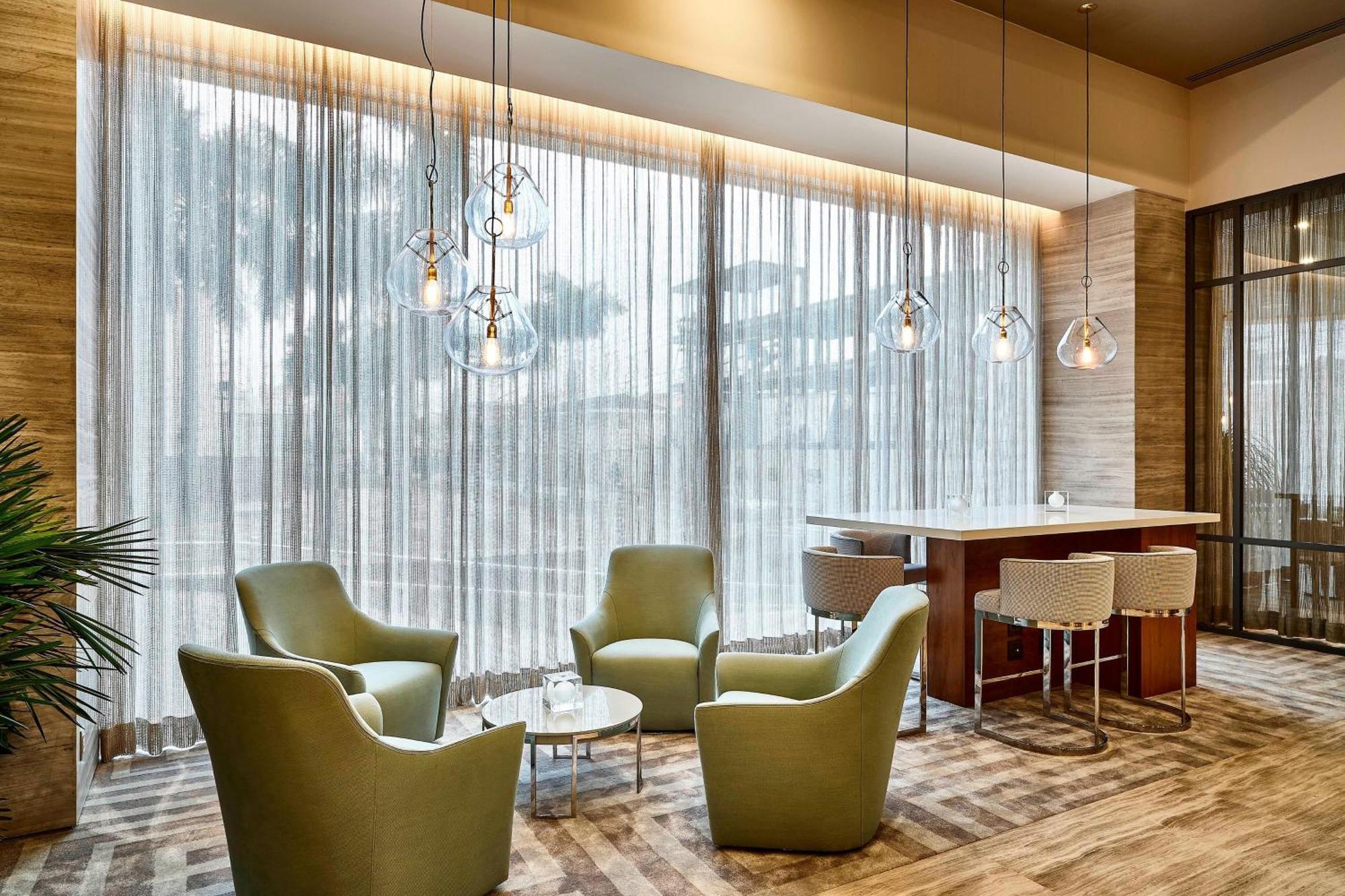 Sheraton Santos Hotel Exteriér fotografie The lounge at the airport