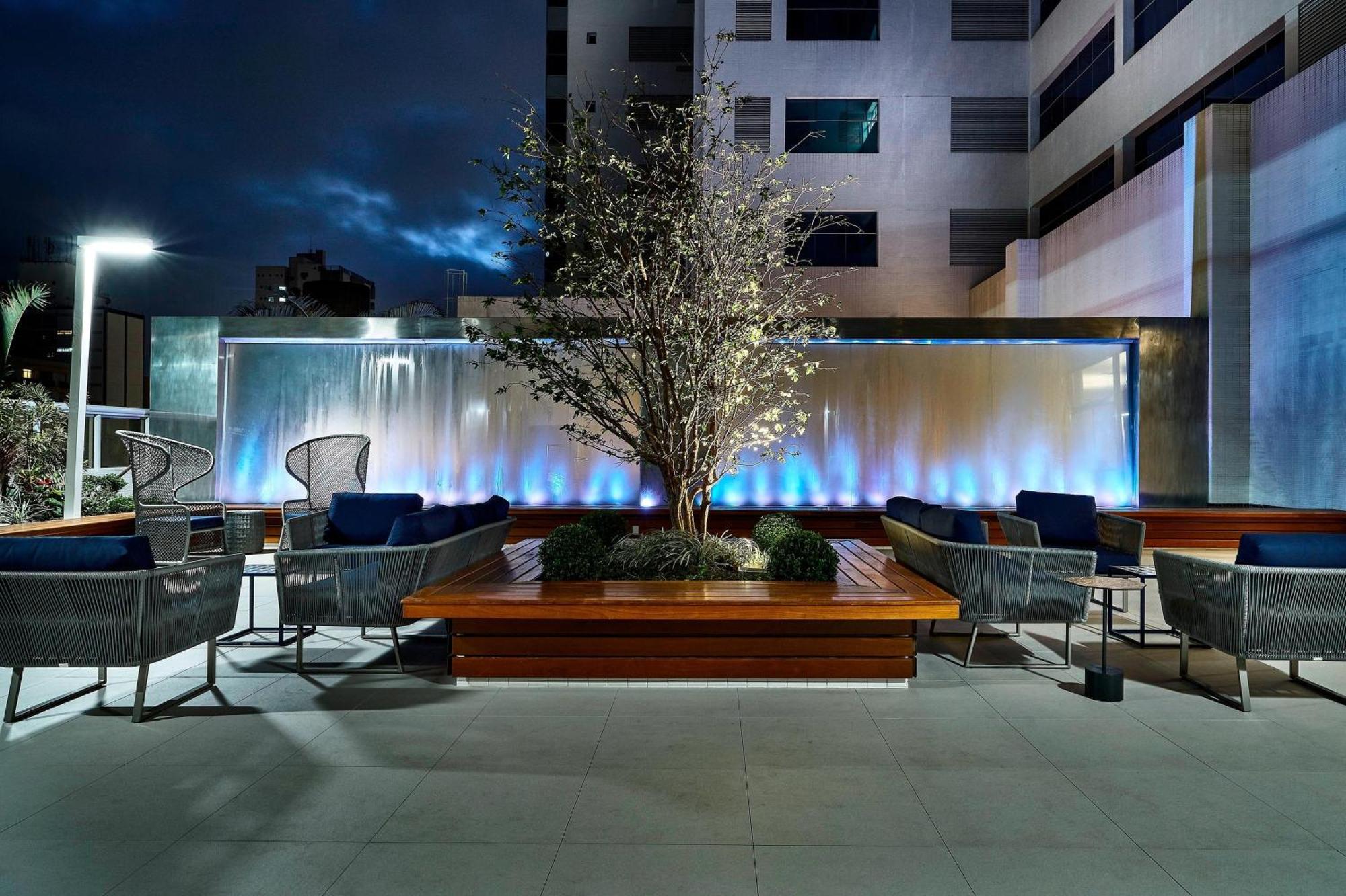 Sheraton Santos Hotel Exteriér fotografie The Sky Bar