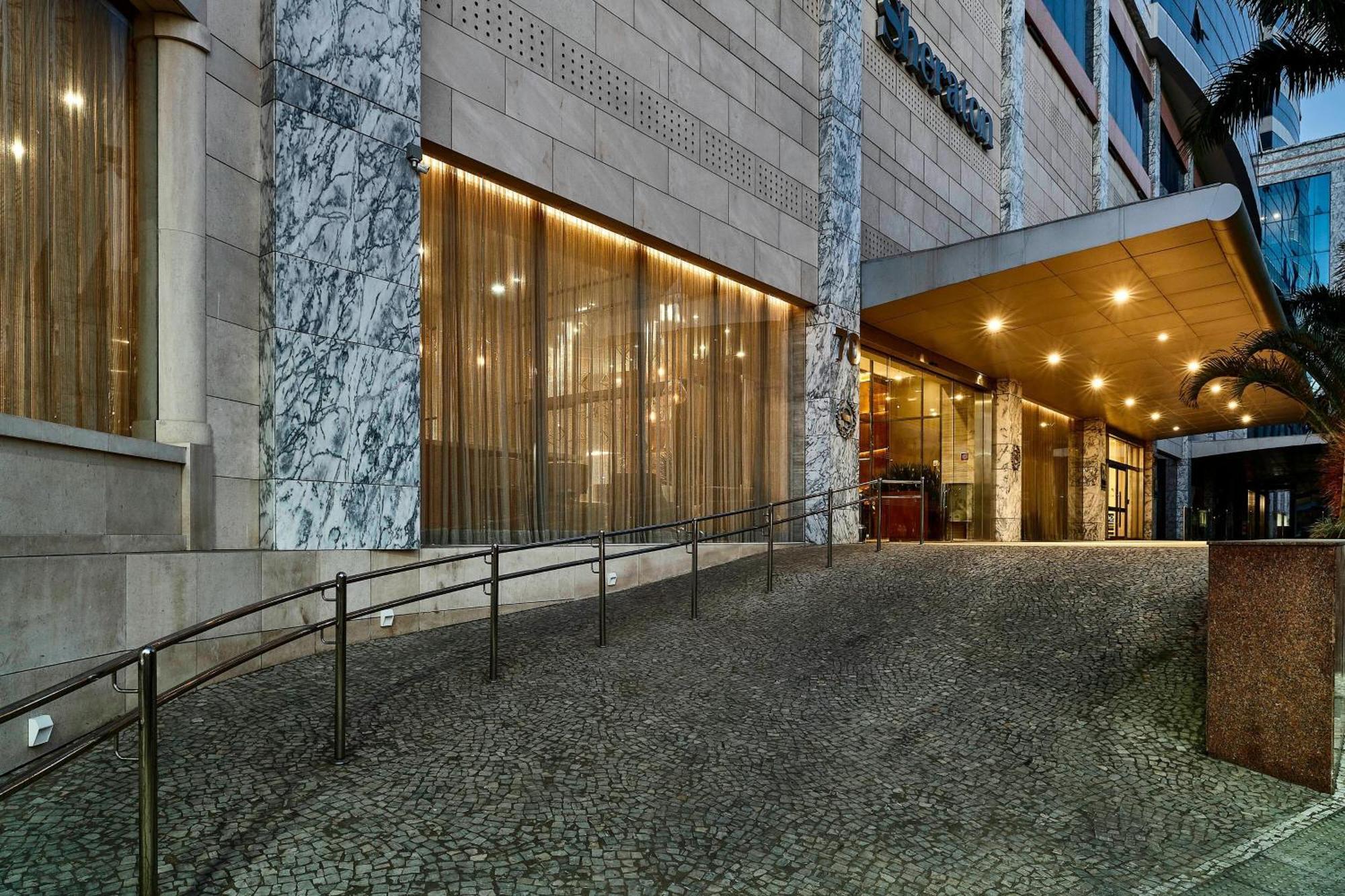 Sheraton Santos Hotel Exteriér fotografie Entrance