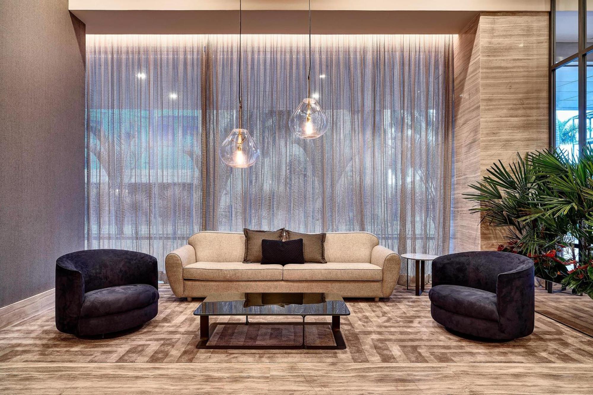 Sheraton Santos Hotel Exteriér fotografie Lobby